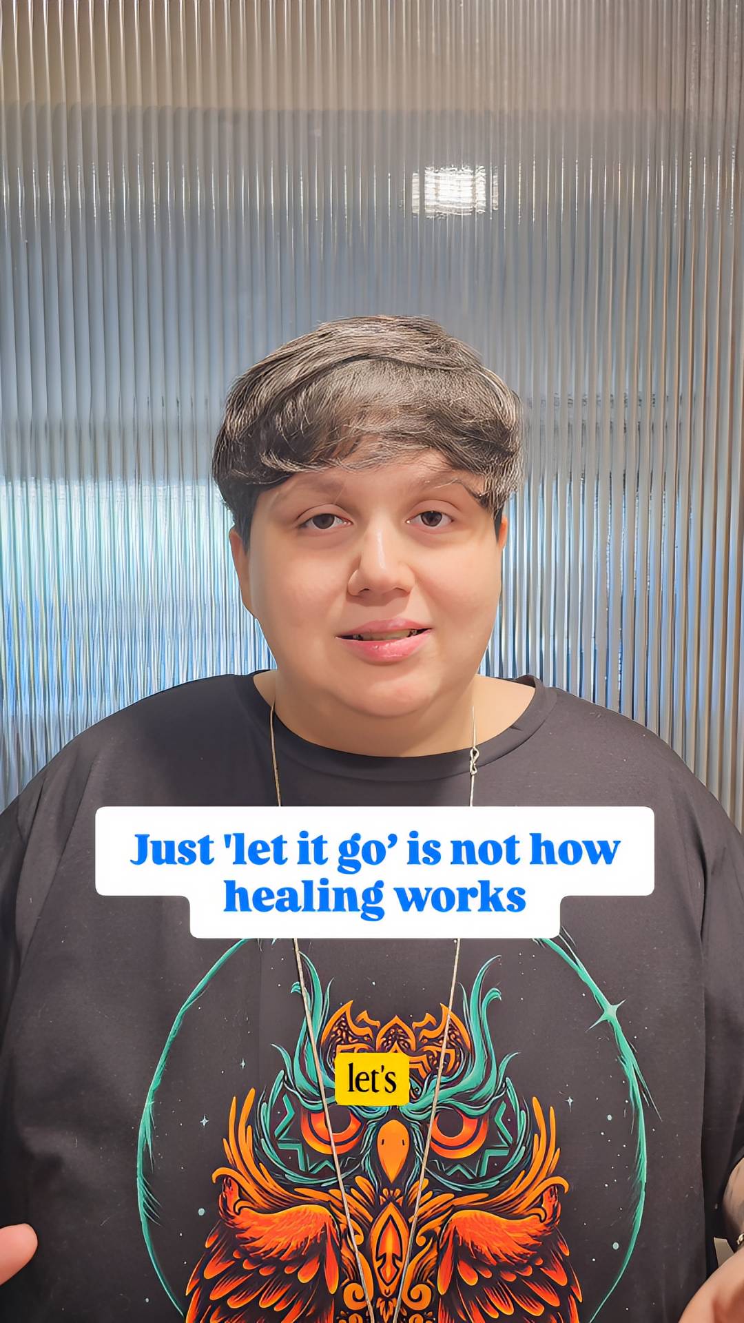 “Just let it go.” As if people haven't already tried. Childhood experiences don't magically stop affecting us because…