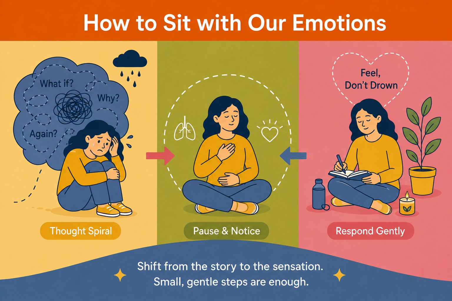 How to Sit with Our Emotions (Without Drowning in Them)